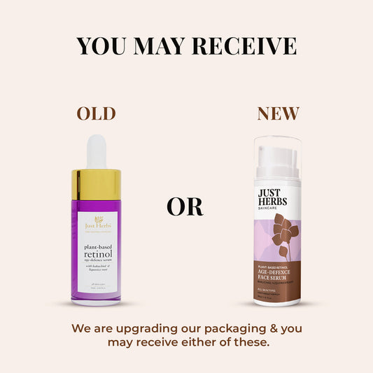 Just Herbs Age-defence Serum - Plant-based Retinol - 30 ml