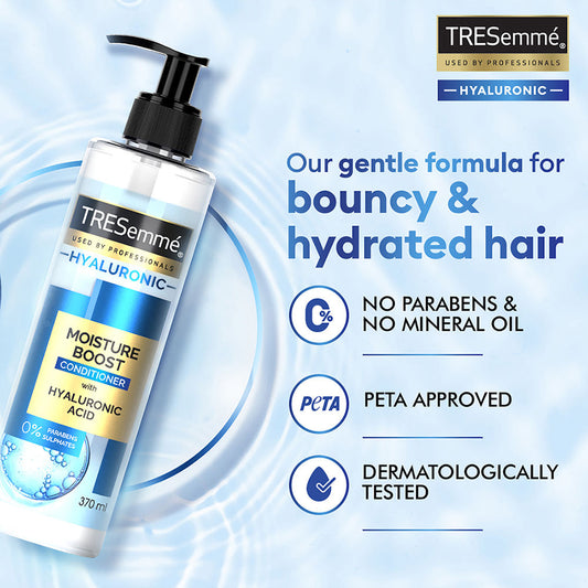 TRESemme Moisture Boost Conditioner With Hyaluronic Acid - 370 ml