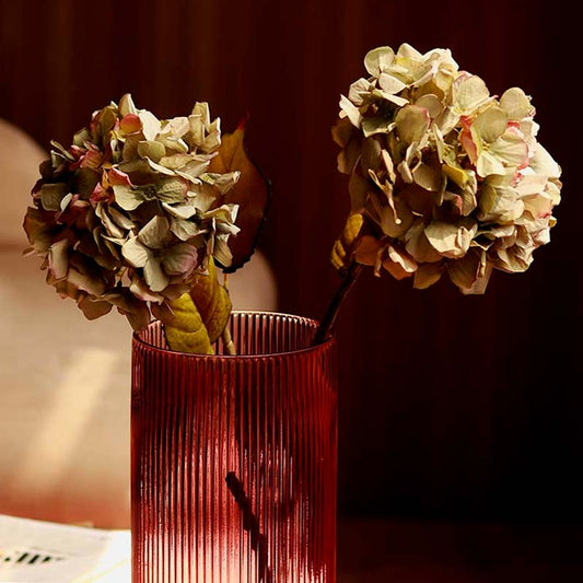 The Ajisai | Artificial Hydrangea Flower Sticks Pack of 2