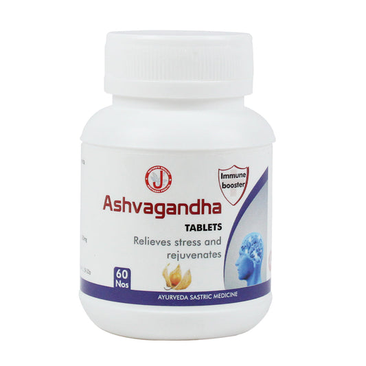 Dr. Jrk's Ashwagandha Herbal Supplement – 60 Tablets for Daily Wellness