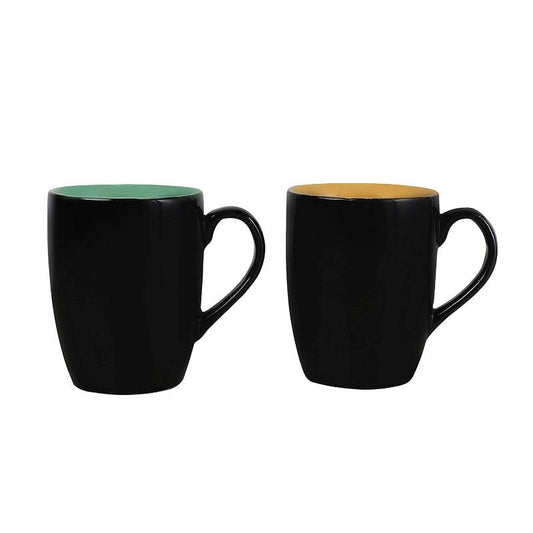 Abstract Ceramic Tea Mugs | Pack of 2