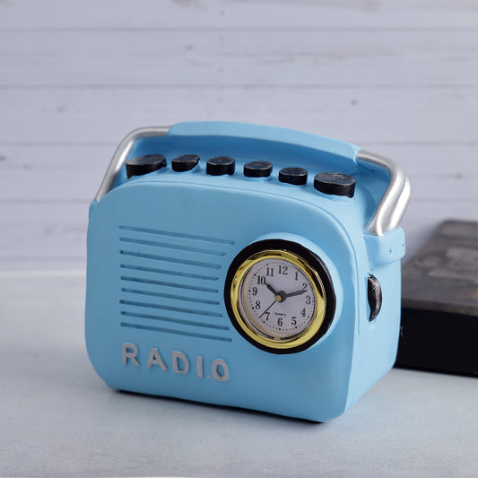 Whimsical Vintage Radio Decor Showpiece | Multiple Colors
