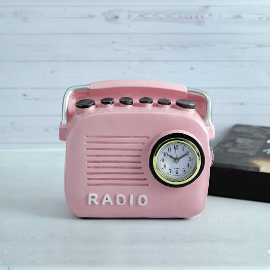 Whimsical Vintage Radio Decor Showpiece | Multiple Colors