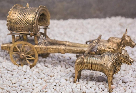 Decorative Bullock Cart Artifact