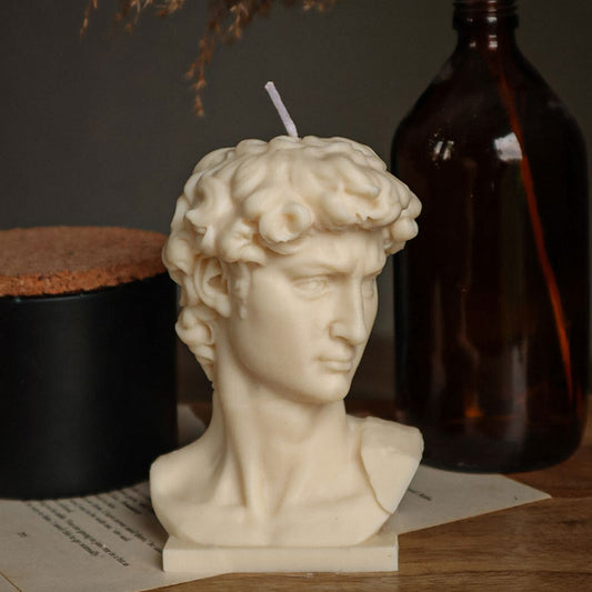 Big David Sculpture Candle| Greek Sculpture Candle