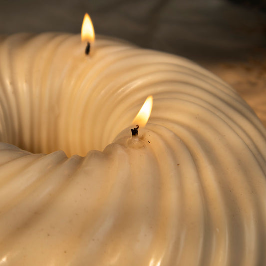 Big Swirl Candle