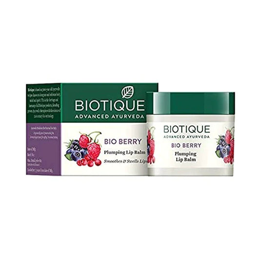 Biotique Advanced Ayurveda Bio Berry Plumping Lip Balm - 12 gms