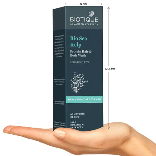 Biotique Bio Sea Kelp Protein Hair & Body Wash 100% Soap Free