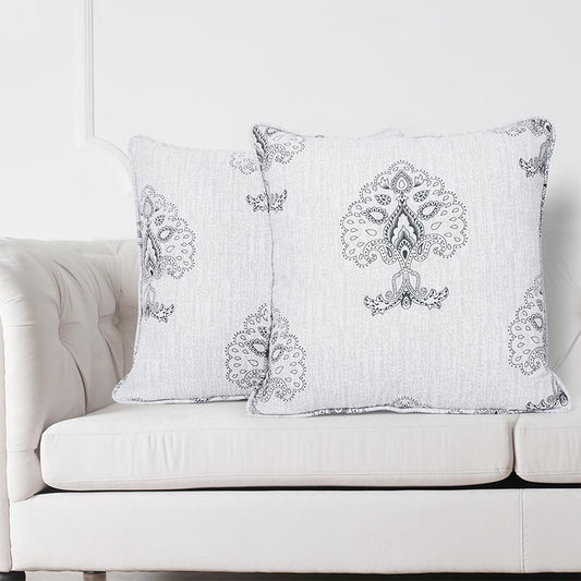 Aitana  Printed Cushion Covers | 12 x 12 Inch | Set Of 2 | Multiple Colors