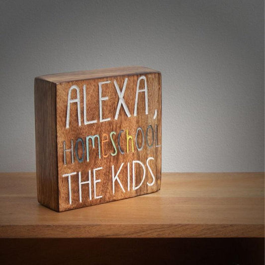 Alexa Homeschool | Desk Décor | Multiple Colors
