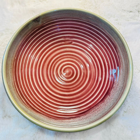 Large Swirly Pasta Bowl | Multiple Colors