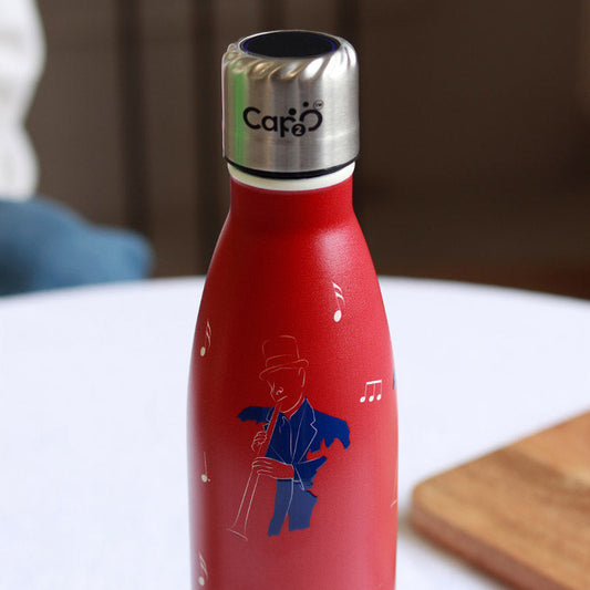 Melodious Clarinet Uv-C Enabled Self Sterilizing Water Bottle | 500 ml