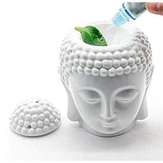 Ceramic Buddha Head Shape Candle Diffuser