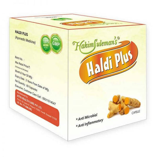 Hakim Suleman's Fina Haldi Plus Capsules - 60 Capsules