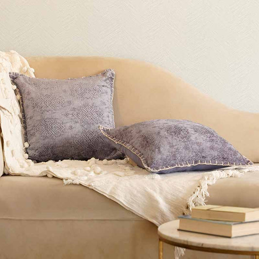 Athena Cushion Covers | Set of 2 |  18x18 Inches