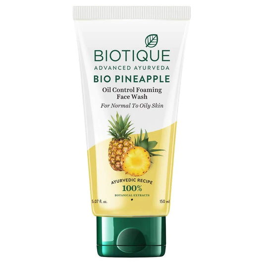 Biotique Bio Almond Body Wash And Bio Pineapple Face Wash Combo