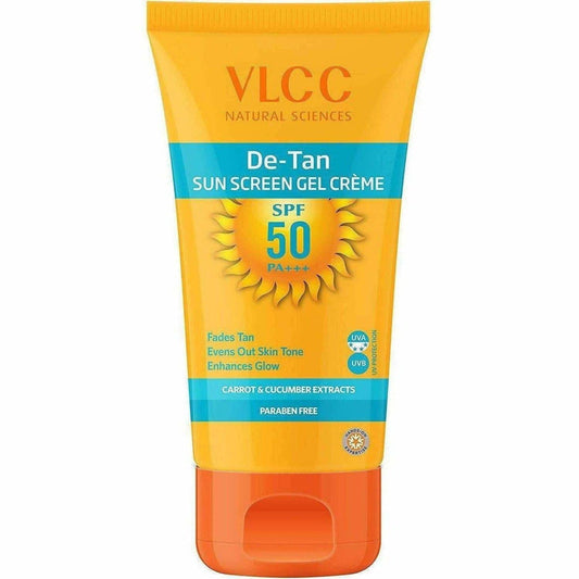 VLCC De Tan Sunscreen Gel Creme & SPF 50 - 100 gm