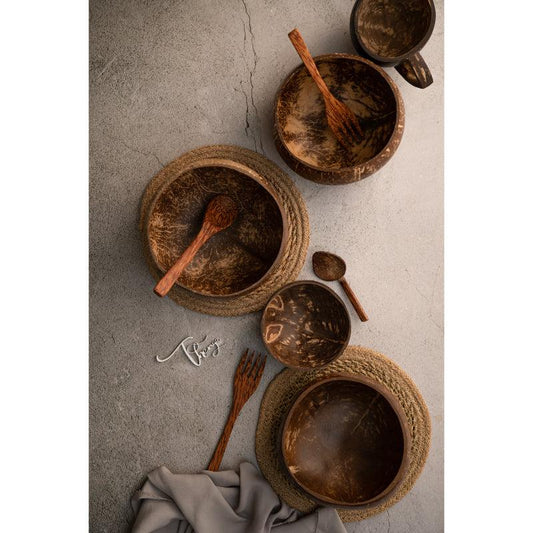 Coconut Bowl Combo Set | Set Of 4