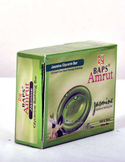 Baps Amrut Jasmine Glycerin Bathing Bar - 75 gms
