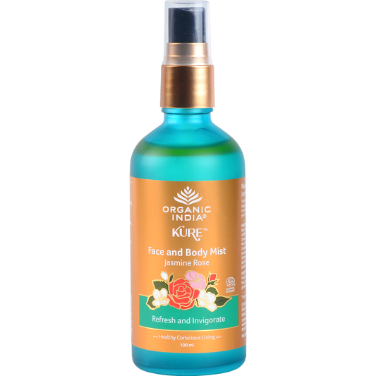 Organic India Face & Body Mist Jasmine & Rose - 100 ml