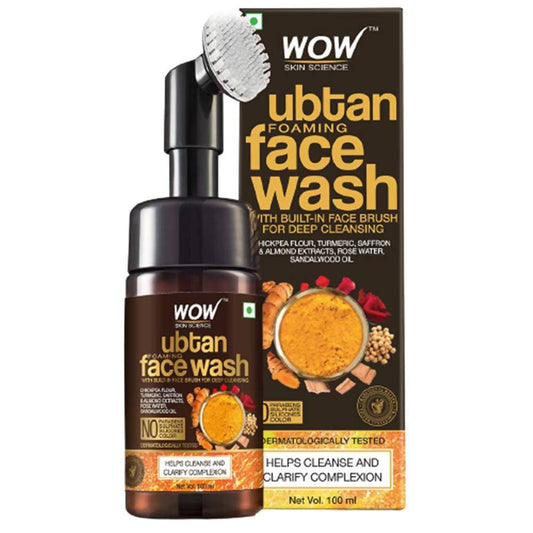 Wow Skin Science Ubtan Foaming Face Wash