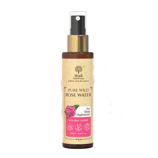 Khadi Essentials 100% Pure Wild Rose Water - 100 ml