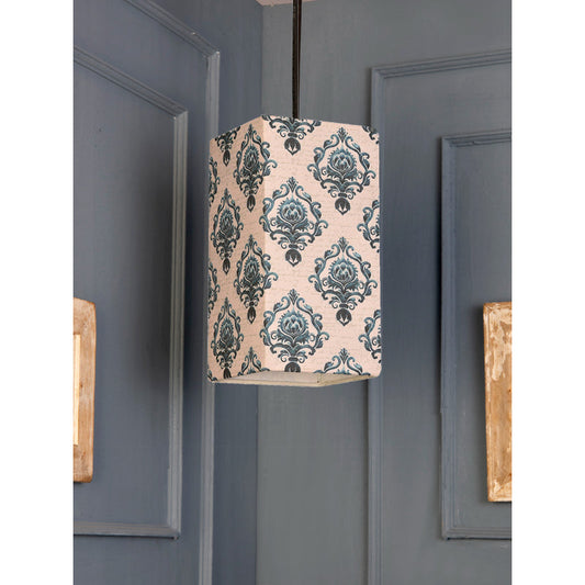Block Print Hanging Shade
