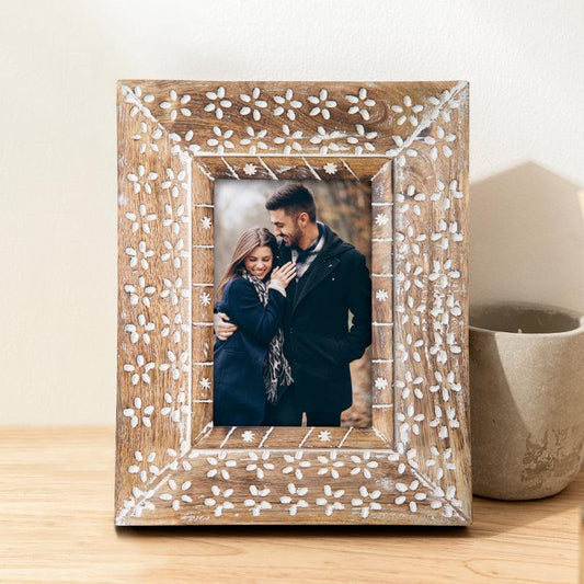 Wooden Rustic Photo Frame