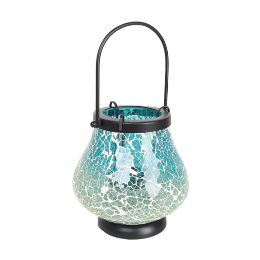 Blue Mosaic Design Lantern
