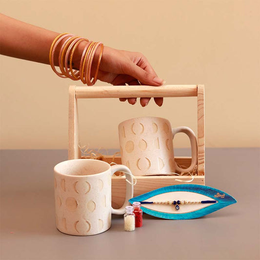 Phases of Moon Rakhi Hamper Basket