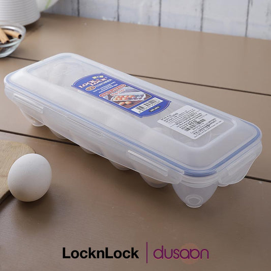 Classic Plastic Airtight Egg Storage Container With Leak Proof Lid For 12 Eggs
