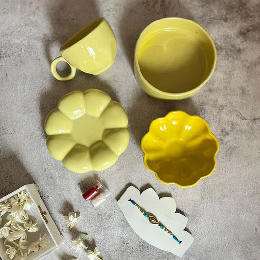 Mellow Yellow Rakhi Hamper