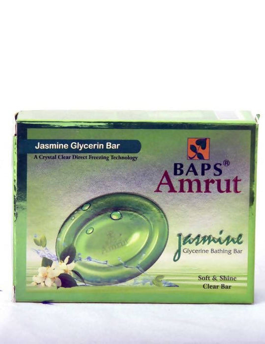 Baps Amrut Jasmine Glycerin Bathing Bar - 75 gms