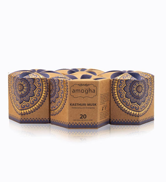 Abigia Amogha Incense Cone | Pack Of 4 | Multiple Fragrances