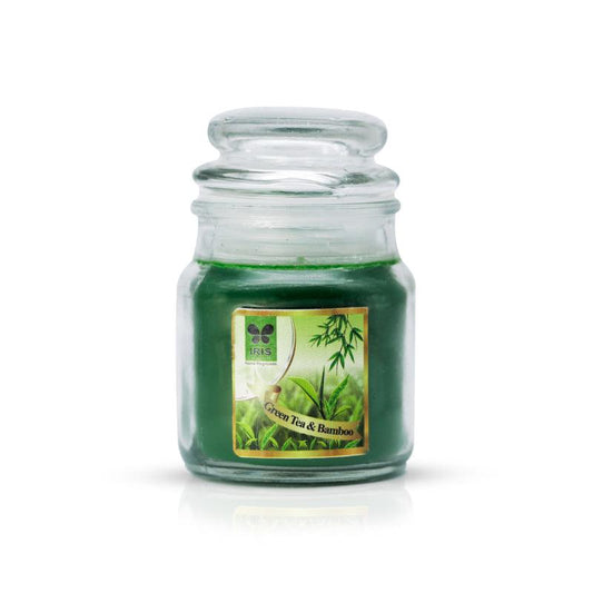 Aromatic Candles | Pack of 2 Different Fragrances | Green Tea & Bamboo and Dewberry