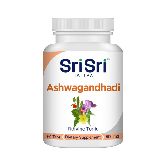 Sri Sri Tattva Ashwagandhadi Herbal Supplement – 60 Tablets