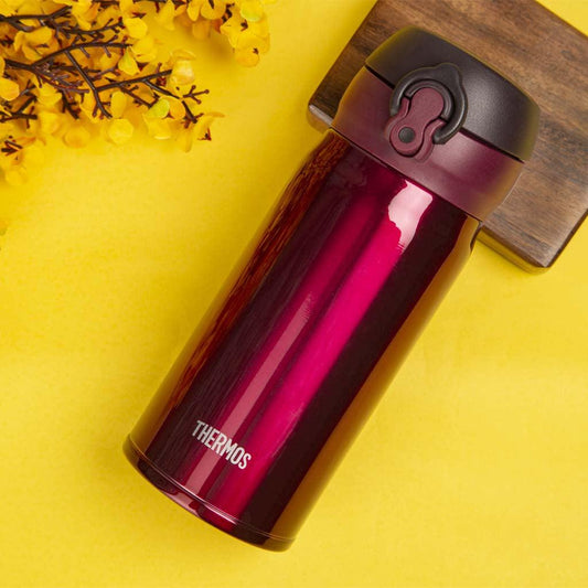 Super Slim Hot & Cold Flask | One Push opening | 350 ml | Multiple Colors