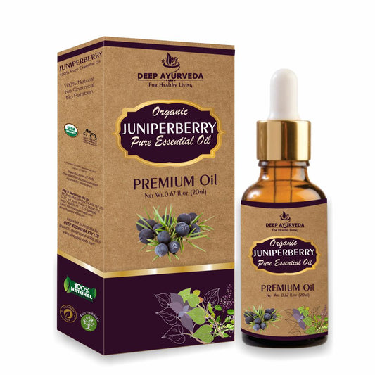 Deep Ayurveda Juniperberry Pure Essential Oil (Juniperus communis) - 20 ml