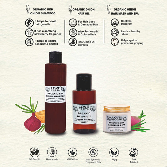 Love Earth Anti Hair Fall Kit