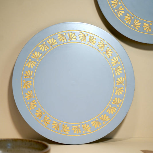 Pebble Grey Lazy Susan Platter