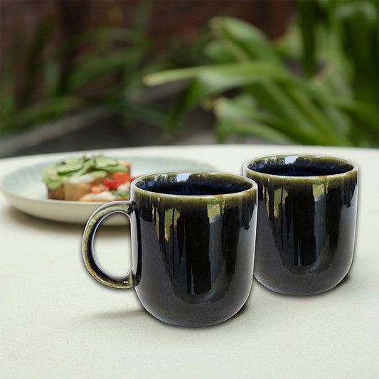 Abril Ceramic Mugs  | Set of 2
