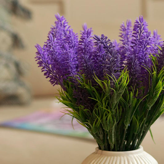 Artificial Lavender Bouquet | 6 Sticks | Multiple Colors