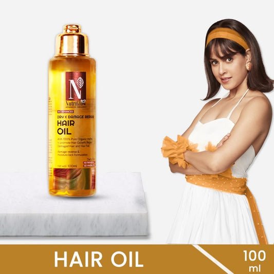 NutriGlow Advanced Organics Bio Advanced Dry and Damage Repair Hair Oil - 100 ml