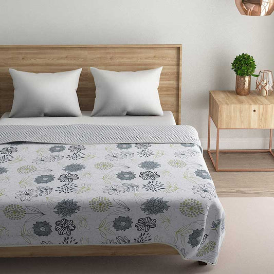 Aleksia Reversible Summer Cotton Dohar | Single, Double Size