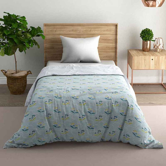 Beryl Reversible Cotton Dohar AC blanket | Single, Double Size