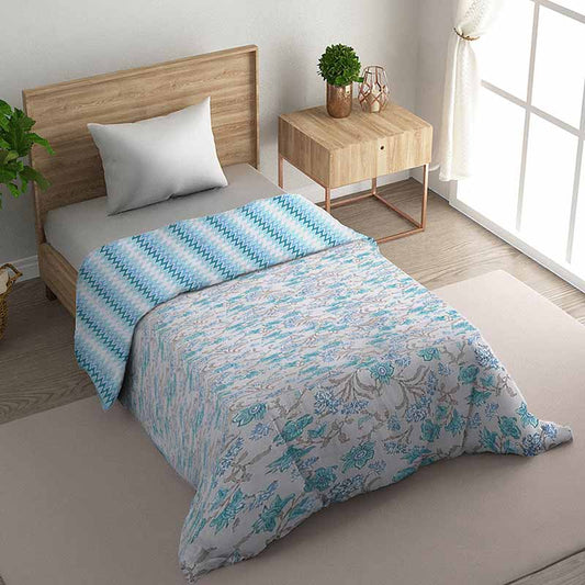 Calista Reversible Cotton Dohar AC blanket | Single, Double Size