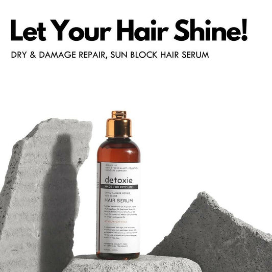Detoxie Dry & Damage Repair Sun Block Hair Serum - 100 ml