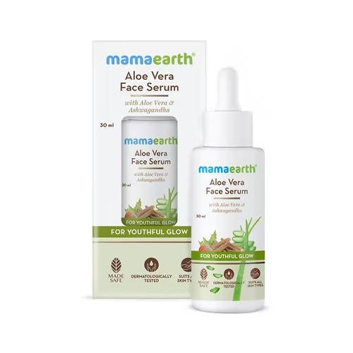 Mamaearth Aloe Vera Face Serum For Youthful Glow - 30 ml