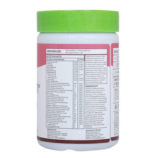 OZiva Daily Women’s Multi Tablets - 60