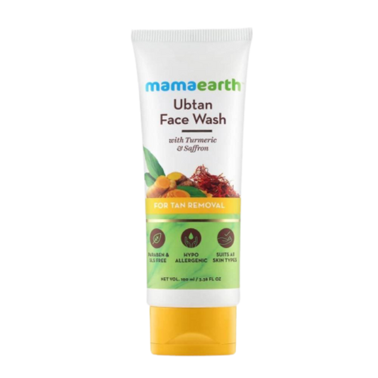 Mamaearth Ubtan Face Wash For Tan Removal